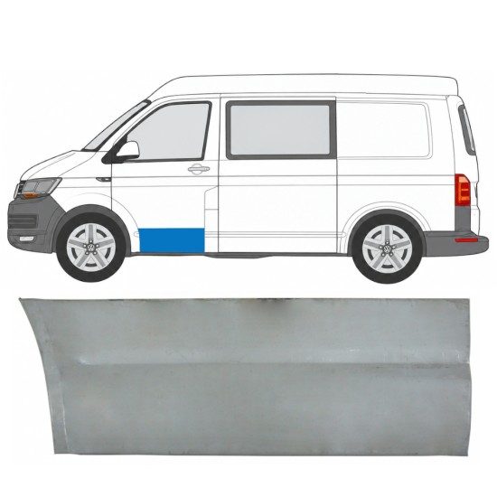 Priekšpuse durvju ārējais panelis priekš Volkswagen Transporter T6 2015-2024 / Kreisā 17122