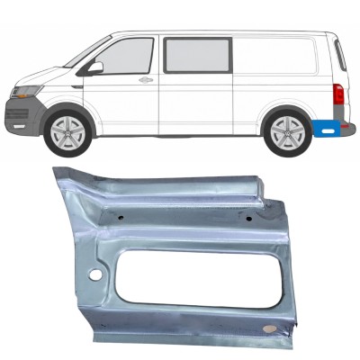 Aizmugurējā arka priekš Volkswagen Transporter T6 2015-2024 / Kreisā 17190