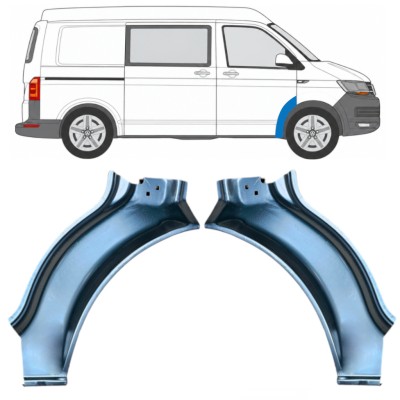Priekšējā spārna daļa priekš Volkswagen Transporter T6 2015-2024 / Kreisais+Labais 17188