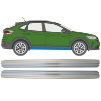 Slieksnis priekš Volkswagen Taigo 2021- / Kreisais+Labais / Komplekts 14938