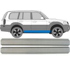 Slieksnis priekš Hyundai Terracan 2001-2006 / Kreisais = Labais (simetrisks) / Komplekts 9611