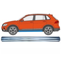 Sliekšņa apakšējā daļa priekš Volkswagen Tiguan 2016-2024 / Kreisā 17221