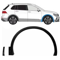 Priekšējā spārna sānu josla priekš Volkswagen Tiguan 2016-2024 R-Line / Labā / Komplekts 14848 Priekšējā spārna sānu josla priekš Volkswagen Tiguan 2016-2024 R-Line / Labā / Komplekts 14848