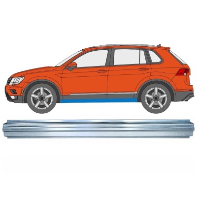 Slieksnis priekš Volkswagen Tiguan 2016-2024 / Kreisā 17218