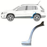 Aizmugurējā arka priekšējā daļa priekš Volkswagen Tiguan 2007-2016 / Kreisā 15784