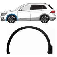 Priekšējā spārna sānu josla priekš Volkswagen Tiguan 2016-2024 R-Line / Kreisā 14862 Priekšējā spārna sānu josla priekš Volkswagen Tiguan 2016-2024 R-Line / Kreisā 14862