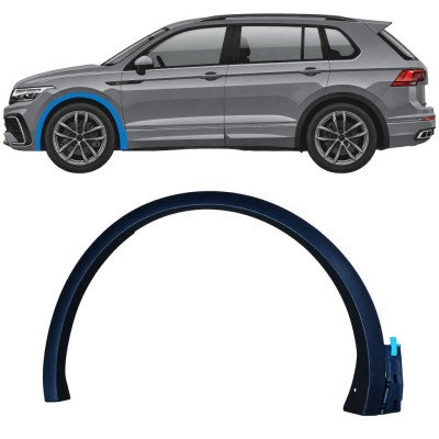 Priekšējā spārna sānu josla priekš Volkswagen Tiguan 2020-2024 R-Line / Kreisā 17064