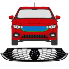 Režģis priekš Fiat Tipo 2016- / Komplekts 7531