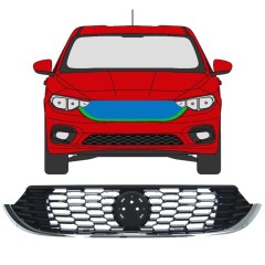 Režģis priekš Fiat Tipo 2016- / Komplekts 16194