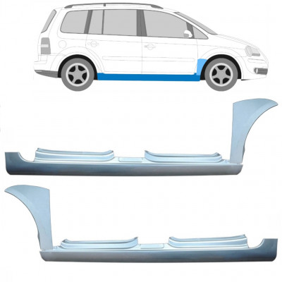 Slieksnis + priekšējā spārna daļa priekš VW Touran 2003-2010 11166