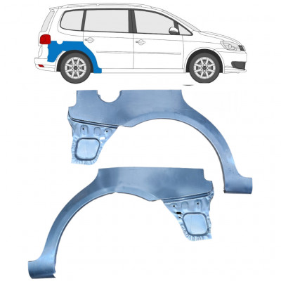 Aizmugurējā arka priekš VW Touran 2010-2015 / Kreisais+Labais / Komplekts 10520