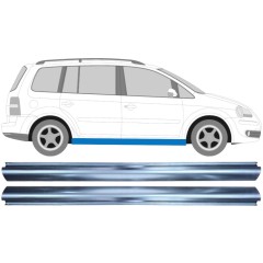 Slieksnis priekš Volkswagen Touran 2003-2010 / Kreisais+Labais / Komplekts 11943