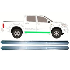 Iekšējais slieksnis priekš Toyota Hilux 2005-2015 / Kreisais+Labais / Komplekts 11457
