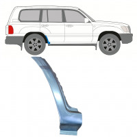 Aizmugurējā arka apakšējā daļa priekš Toyota Land Cruiser 1998-2007 / Labā 8984