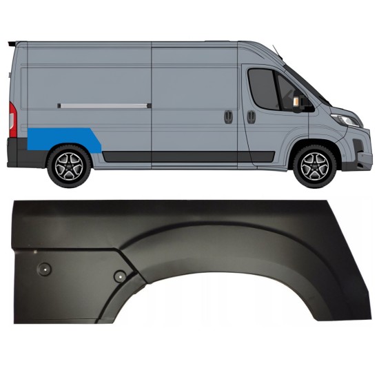 Aizmugurējā arka priekš Toyota Proace Max 2024- / Labā 16693
