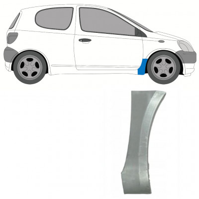 Priekšējā spārna daļa priekš Toyota Yaris 1999-2006 / Labā 8948