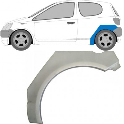 Aizmugurējā arka priekš Toyota Yaris 1999-2006 / Kreisā 6221