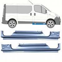 Slieksnis priekš Renault Trafic Opel Vivaro 2001-2014 / Kreisais+Labais / Komplekts 10307