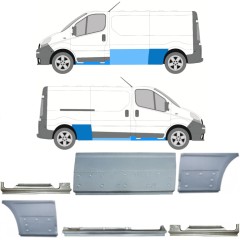Remontdaļu komplekts priekš Opel Vivaro 2001-2014 / Kreisais+Labais / 13309