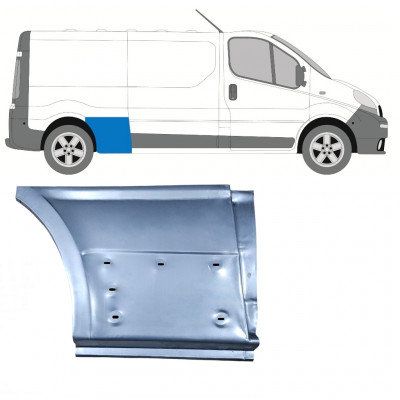 Aizmugurējā arka priekš Renault Trafic 2001-2014 / LWB / Labā 8221