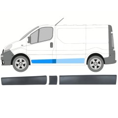 Sānu joslu komplekts priekš Opel Vivaro 2001-2014 / Kreisā / 13903