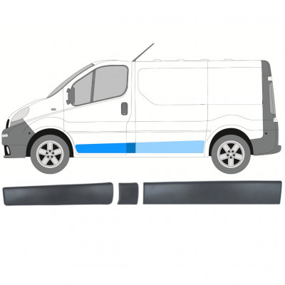 Sānu joslu komplekts priekš Renault Trafic Opel Vivaro Primastar 2001-2014 / SWB / Kreisā /  8570