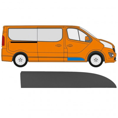 Priekšējo durvju sānu josla priekš Renault Trafic 2014- / Labā 11246