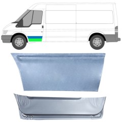 Priekšpuse durvju iekšējais panelis priekš Ford Transit 2000-2013 / Kreisā / Komplekts 14544