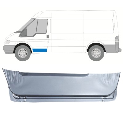 Priekšpuse durvju iekšējais panelis priekš Ford Transit 2000-2013 / Kreisā 14541