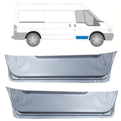 Priekšpuse durvju iekšējais panelis priekš Ford Transit 2000-2013 / Kreisais+Labais / Komplekts 14542