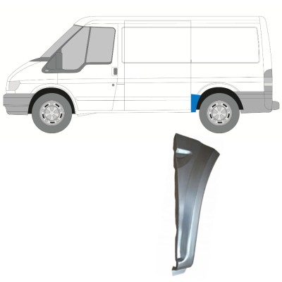Aizmugurējā arka priekš Ford Transit 2000-2013 / Kreisā 14999