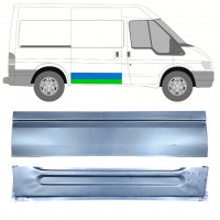 Bīdāmo durvju iekšējā un ārējā daļa priekš Ford Transit 2000-2013  / SWB / Labā /  12664