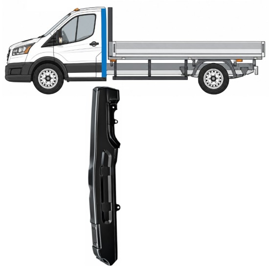Centrālais statnis priekš Ford Transit 2014- 2014-2026 / Kreisā 17279