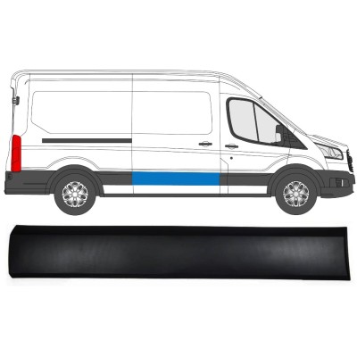 Bīdāmo durvju sānu josla priekš Ford Transit 2014- / Labā 14666
