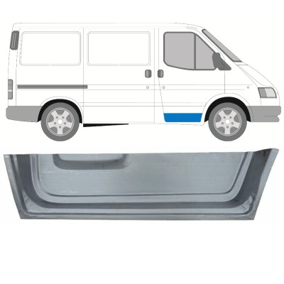 Priekšpuse durvju iekšējais panelis priekš Ford Transit 1986-2000 / Labā 16022