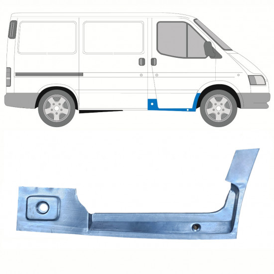 Priekšējo durvju iekšējais slieksnis priekš Ford Transit 1991-2000 / Labā 8427