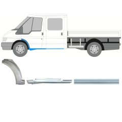 Slieksnis + priekšējā spārna daļa priekš Ford Transit 2000-2013 / Kreisā / Komplekts 9924