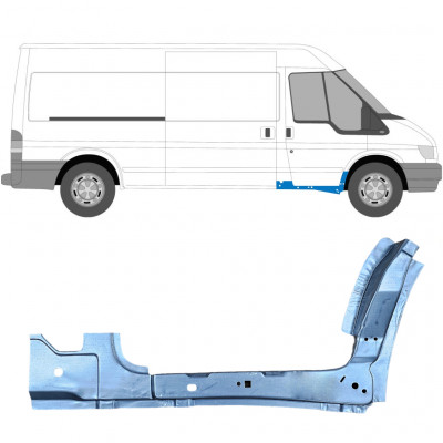 Priekšējā iekšējā daļa priekš Ford Transit 2000-2013 / Labā 7154