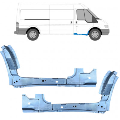 Priekšējā iekšējā daļa priekš Ford Transit 2000-2013 / Kreisais+Labais / Komplekts 10431