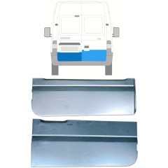 Aizmugurējo durvju panelis priekš Ford Transit 2000-2013 / Kreisais+Labais / Komplekts 14534