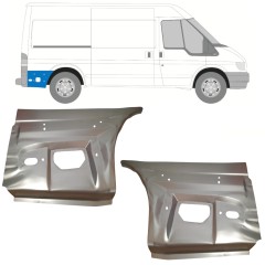 Aizmugurējā arka priekš Ford Transit 2000-2013 / Kreisais+Labais / Komplekts 11759