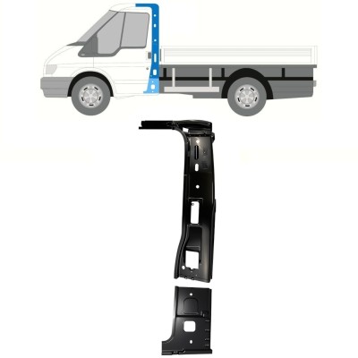 Iekšējā pīlāra remonta panelis priekš Ford Transit 2000-2013 / Kreisā / Komplekts 16933