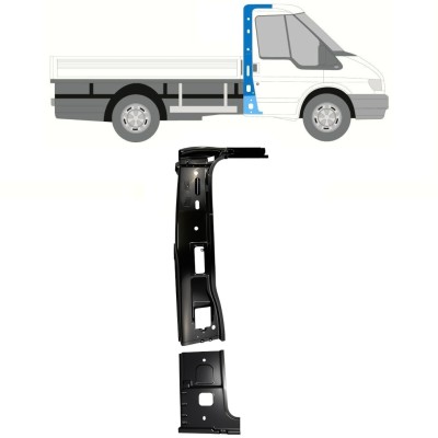 Iekšējā pīlāra remonta panelis priekš Ford Transit 2000-2013 / Labā / Komplekts 16932