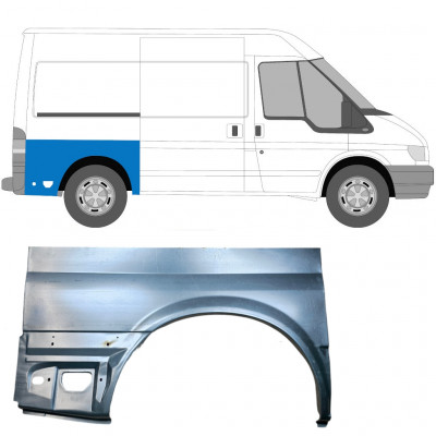 Aizmugurējā arka priekš Ford Transit 2000- / SWB / Labā 7160