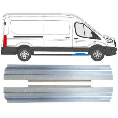 Slieksnis priekš Ford Transit 2014- / Kreisais+Labais / Komplekts 16141