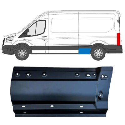 Aizmugurējā arka priekšējā daļa priekš Ford Transit 2014- / Kreisā 15347