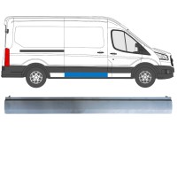 Bīdāmo durvju apakšējā loksne priekš Ford Transit 2014- / Labā 14920