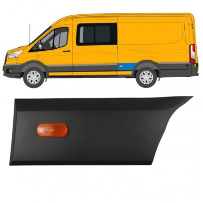 Aizmugurējā spārna sānu josla priekš Ford Transit 2014-  / LWB / Kreisā 11724