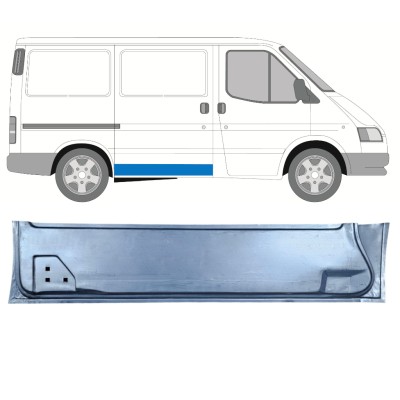 Bīdāmo durvju iekšējā daļa priekš Ford Transit 1986-2000 / Labā 16021