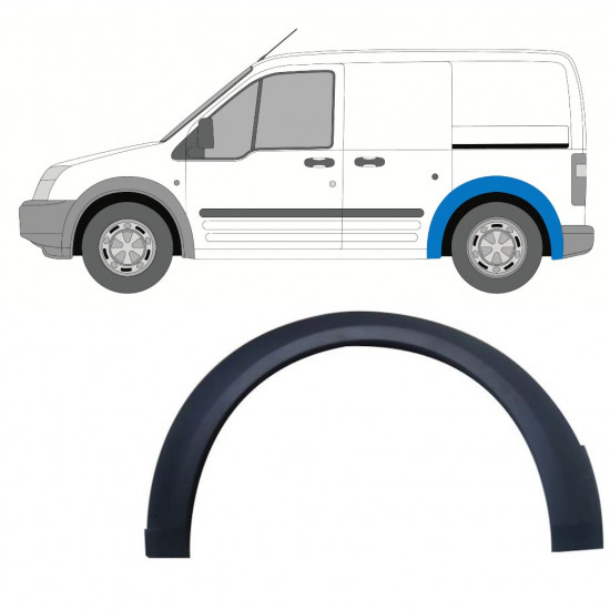 Aizmugurējā spārna sānu josla priekš Ford Transit Connect 2003-2006 / Kreisā 8255